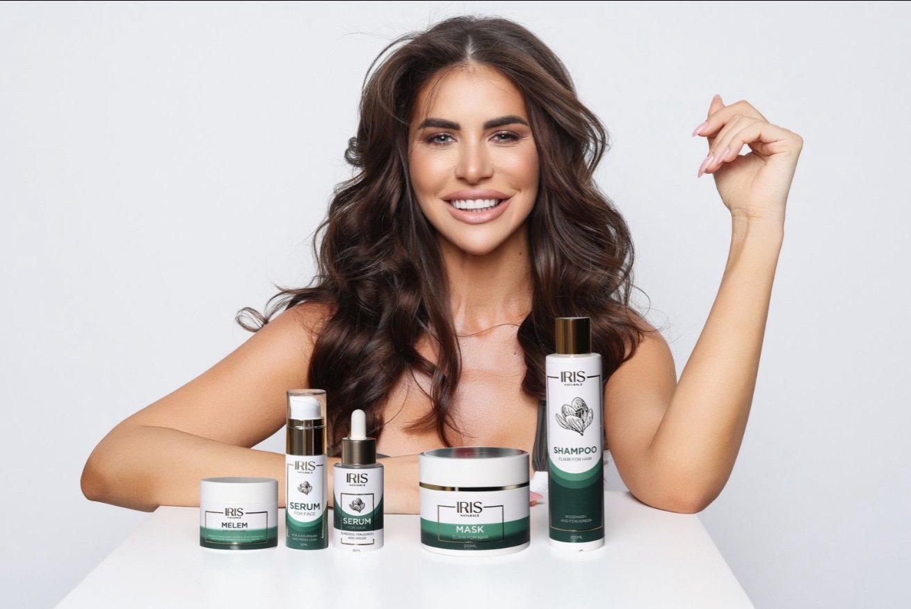 Iris Naturals — prirodna nega kose: šampon, maska i serum sa piskavicom i ruzmarinom