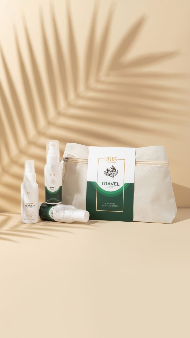 Travel Hair Set – Rosemary and Fenugreek Iris Naturals | Limited Edition