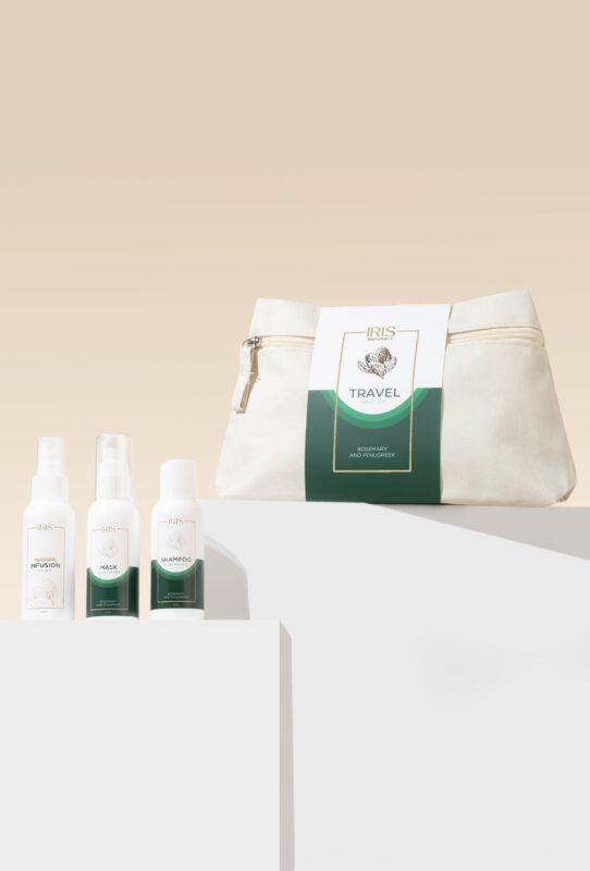 Travel Hair Set – Rosemary and Fenugreek Iris Naturals | Limited Edition