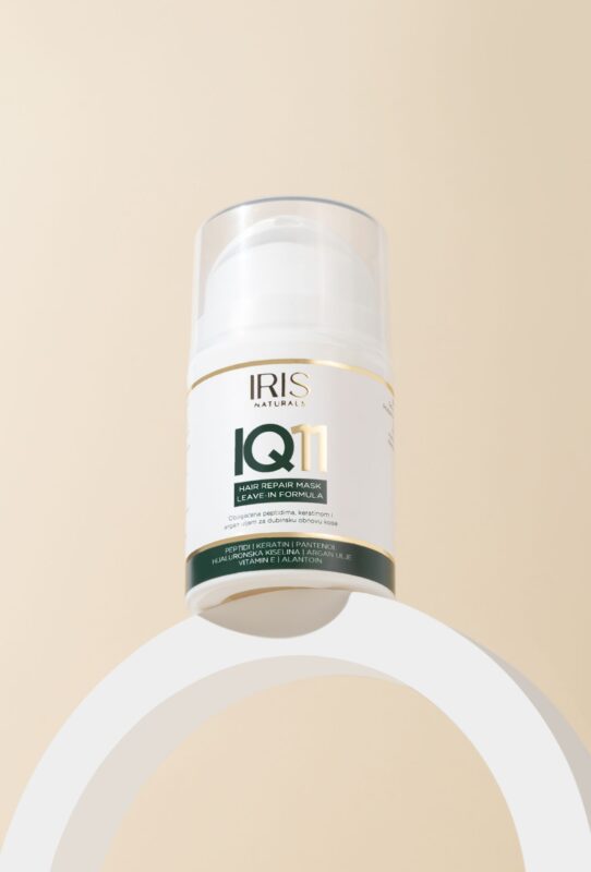 IQ11 maska za kosu sa peptidima i keratinom – Iris Naturals